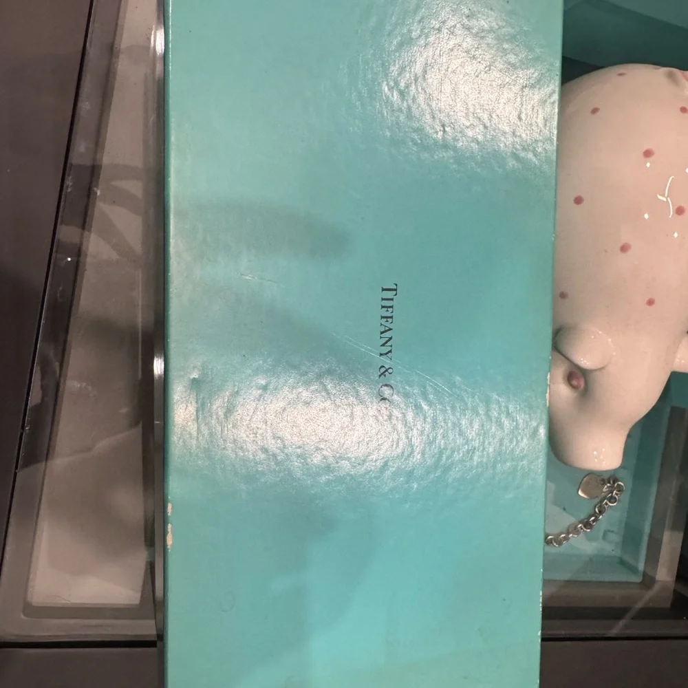 Tiffany & Co. White Mugs with Blue and Floral Design - Picture 7 of 7